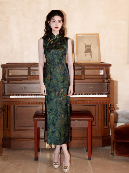 High-End New Chinese Style Qipao – Spring Summer Daily Dress