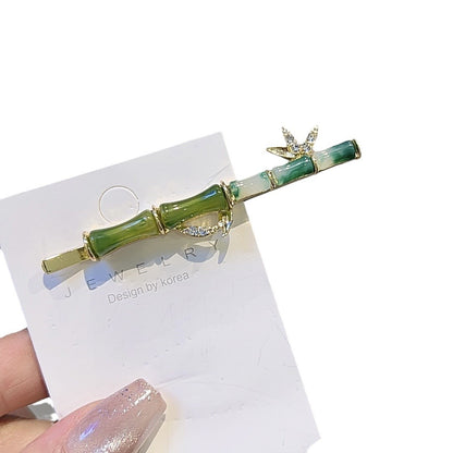 New Chinese Style Bamboo Hair Clip Simple Side Bangs Hair Accessory