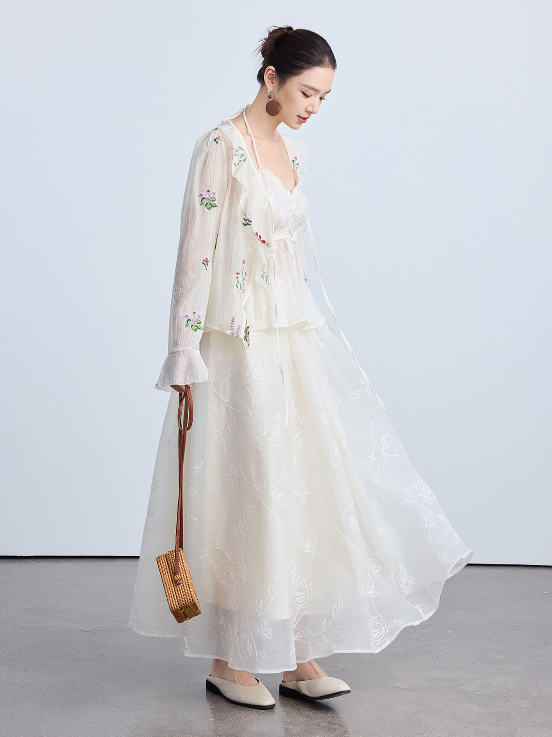 High-End Summer Chinese Style Blouse for Women