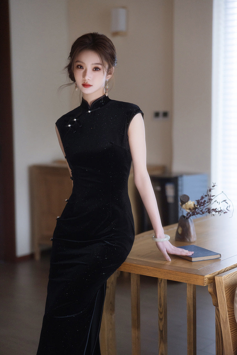 High-End New Chinese Style Qipao – Elegant Daily Wear Dress