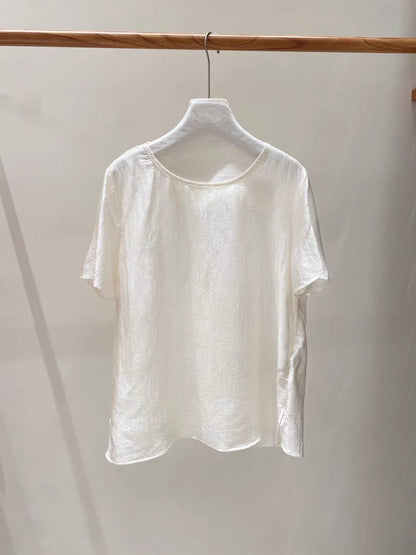 High-End National Style Summer Blouse for Women