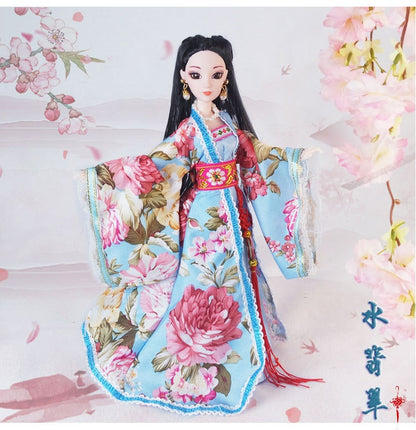 Ancient Costume Doll Set — Chinese Style Dress-Up Gift Box