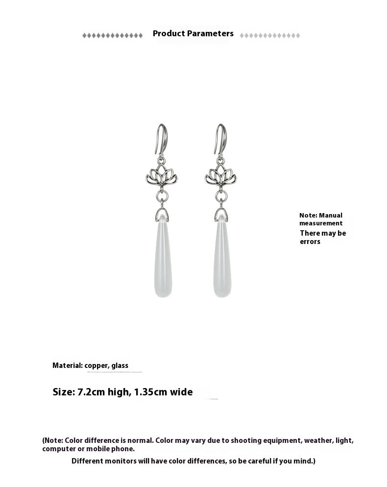 Niche Retro Earrings | Elegant New Chinese Style Cool Temperament Jewelry