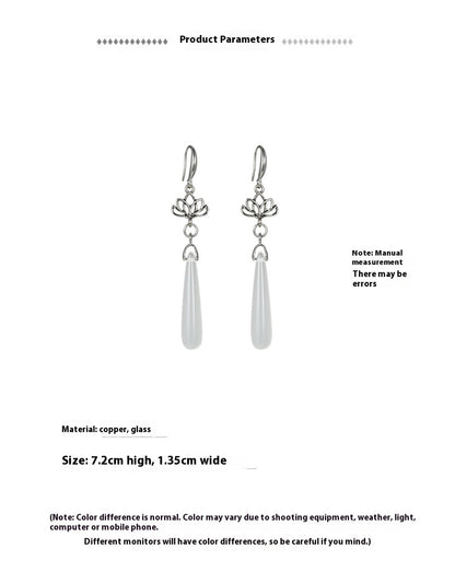 Niche Retro Earrings | Elegant New Chinese Style Cool Temperament Jewelry