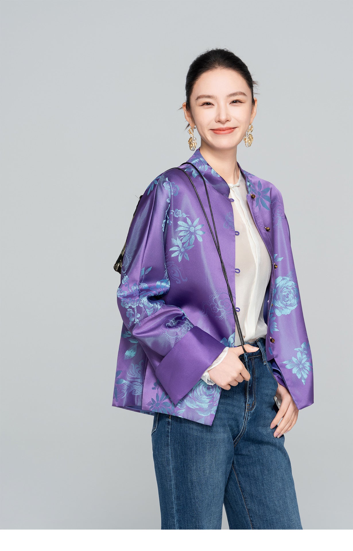 Chic Elegant Women's Jacket for Autumn