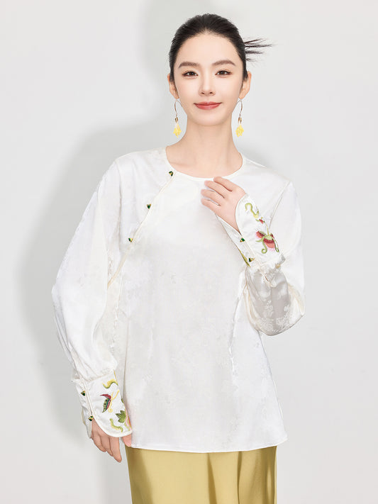 Stylish Embroidered Design Shirt for Women