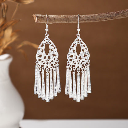 Ancient Style Ethnic Earrings | Elegant Miao Jewelry for Women