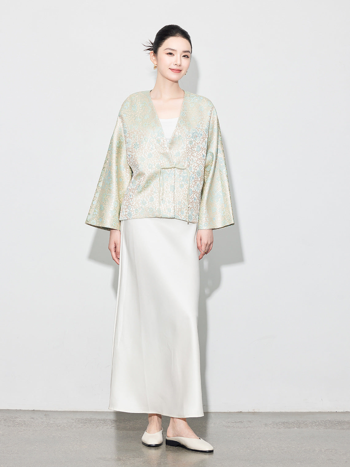 Chic High-Waist Mermaid Satin Skirt for Women