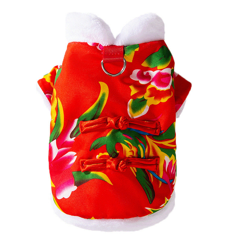 Autumn Winter Dog Coat Small Dog Teddy Yorkie Cotton Jacket