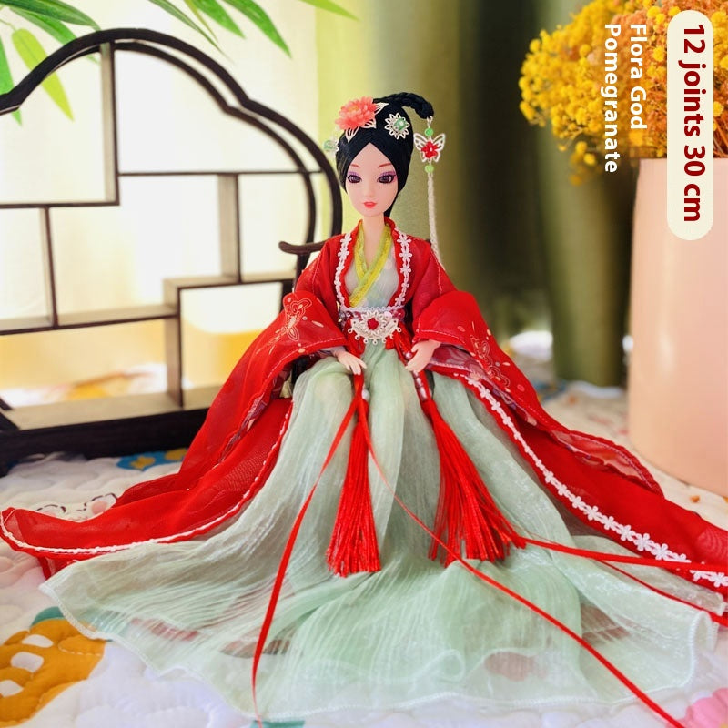 3L3W Ancient Costume Doll 30cm — Realistic Chinese Style BJD Gift