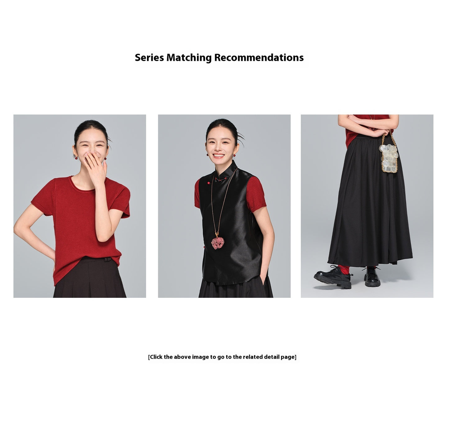 Slimming Vintage Half Skirt with Wide Hem for Women