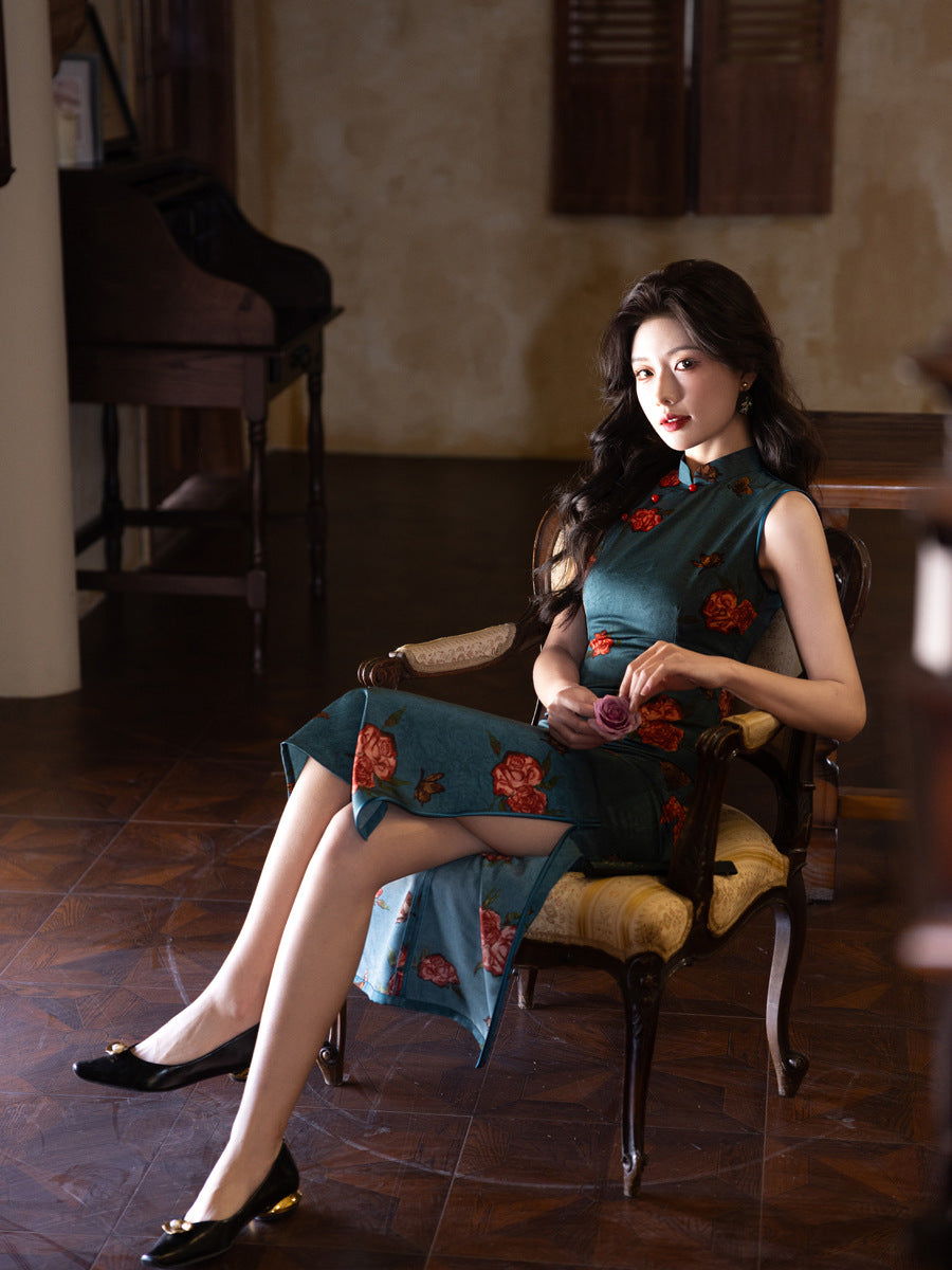 Youth Style Cheongsam – Retro Old Shanghai Women's Dress