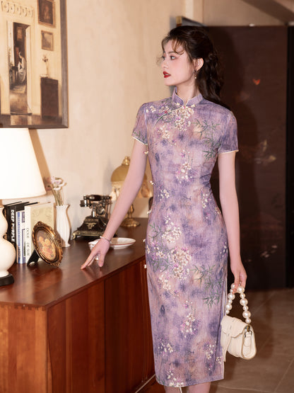 Youth Style Cheongsam – New Chinese Style Elegant Daily Wear