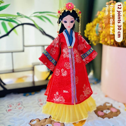 3L3W Ancient Costume Doll 30cm — Realistic Chinese Style BJD Gift