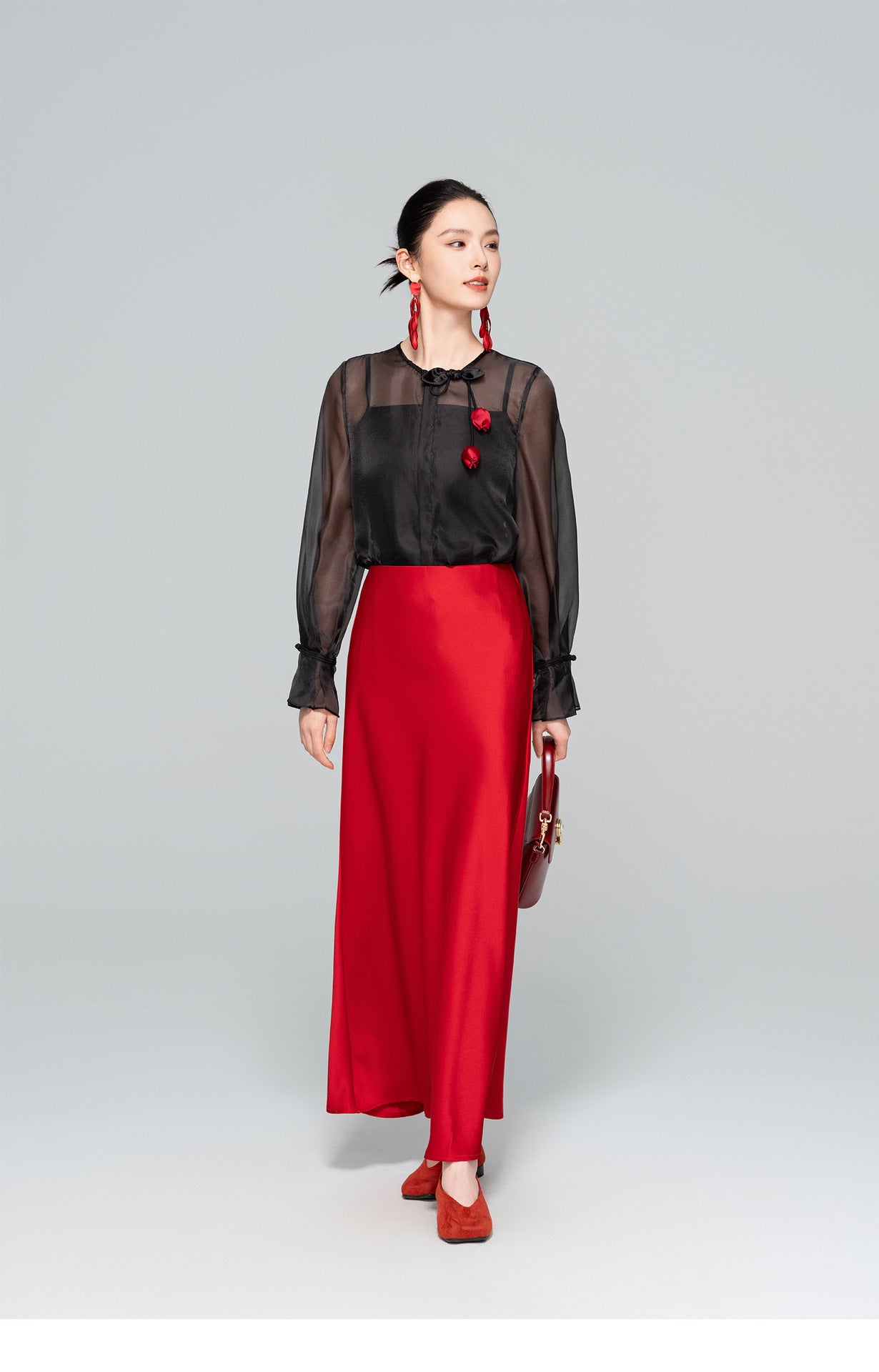 Original National Style Thin Fashion Versatile Autumn Top