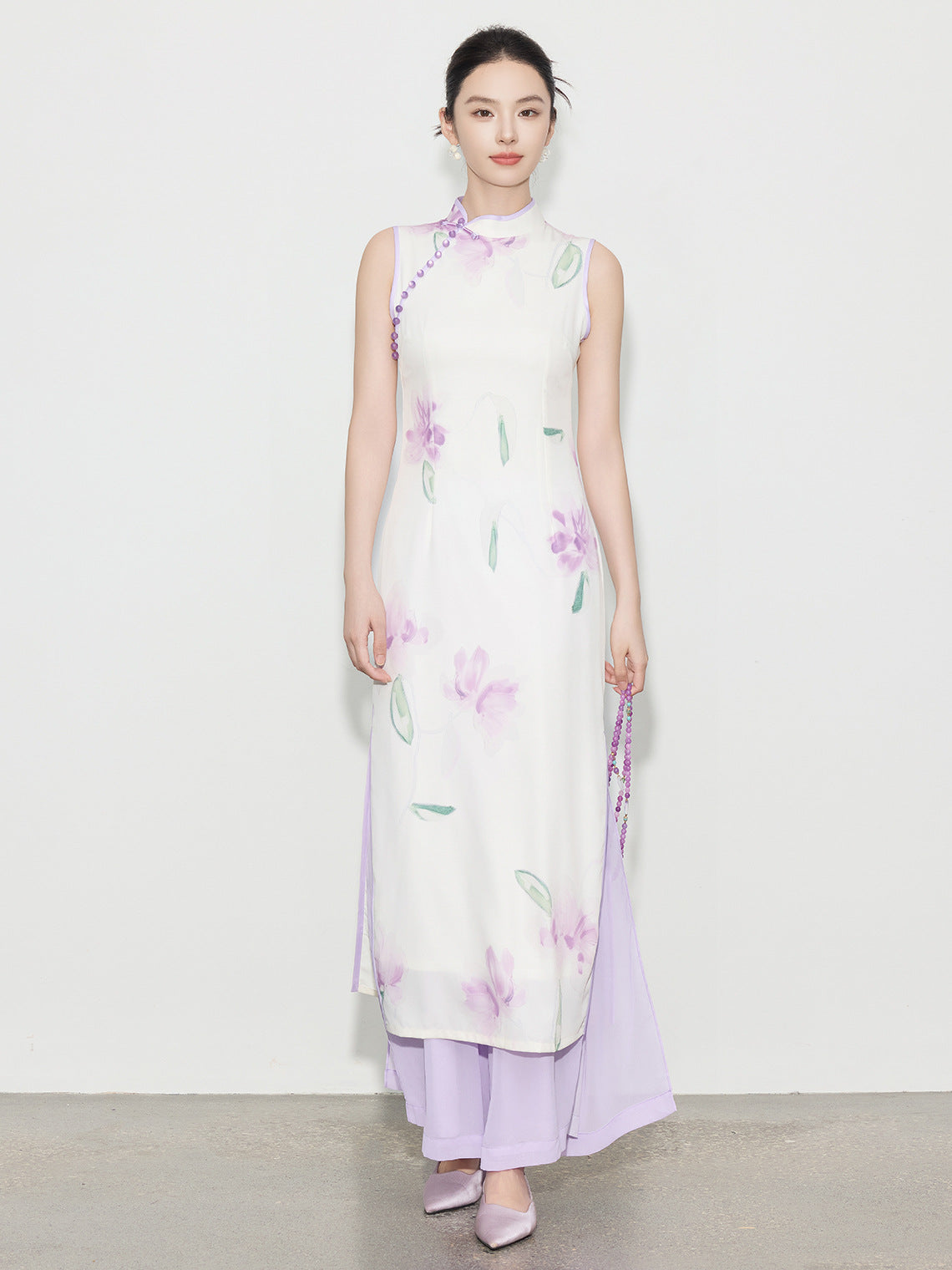 Elegant Slim Fit Chinese Dress – 2025 High-End Spring Summer