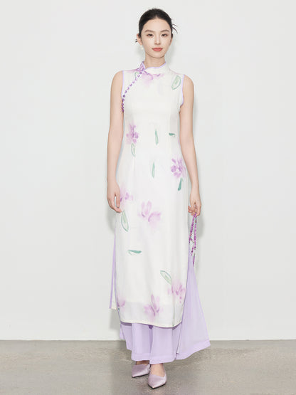 Elegant Slim Fit Chinese Dress – 2025 High-End Spring Summer