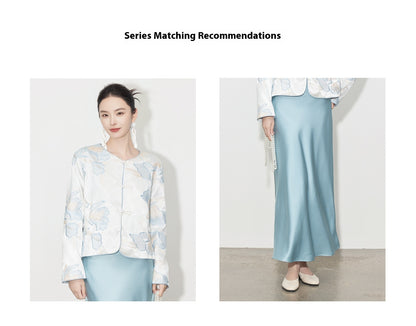 High-End Sophisticated Chinese Style Cardigan for Women