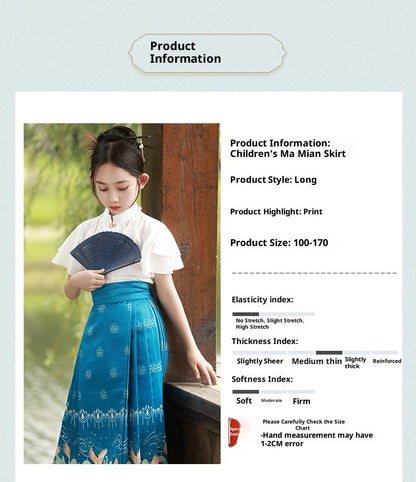 Children’s National Style Hanfu | Big Girls Ming Dynasty Tang Suit Outfit