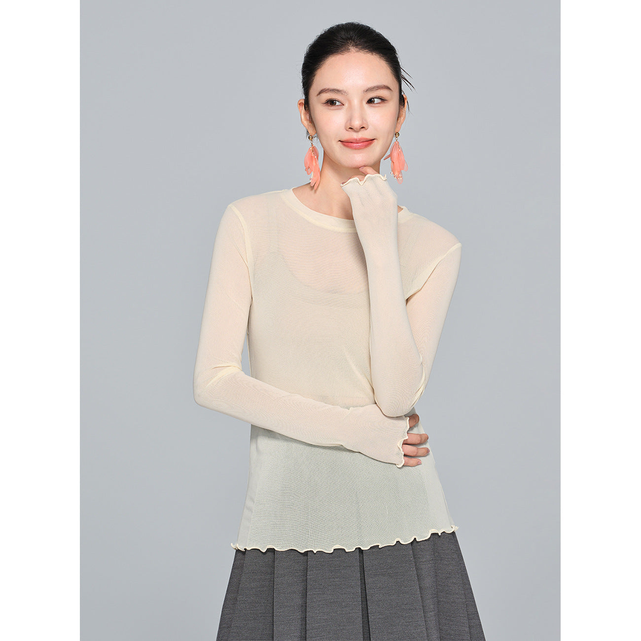 High-Elastic Long Sleeve Base Shirt