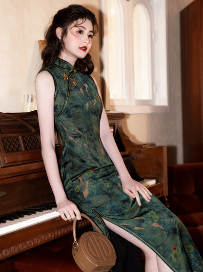 High-End New Chinese Style Qipao – Spring Summer Daily Dress