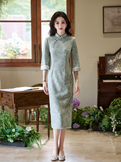 New Chinese Style Qipao – Improved Youth Daily Wear Dress