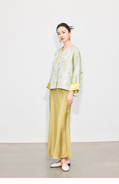 High-End Women's Jacquard Jacket