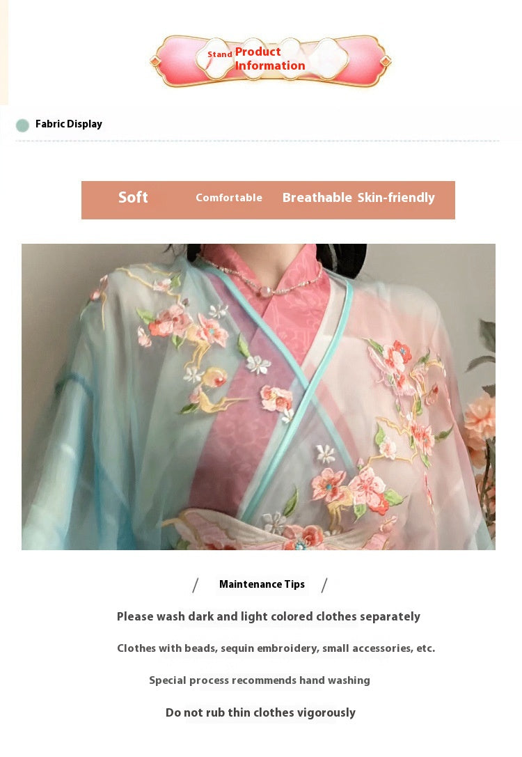 Oriental Drama Hanfu — Modified Warring States Style Short Robe