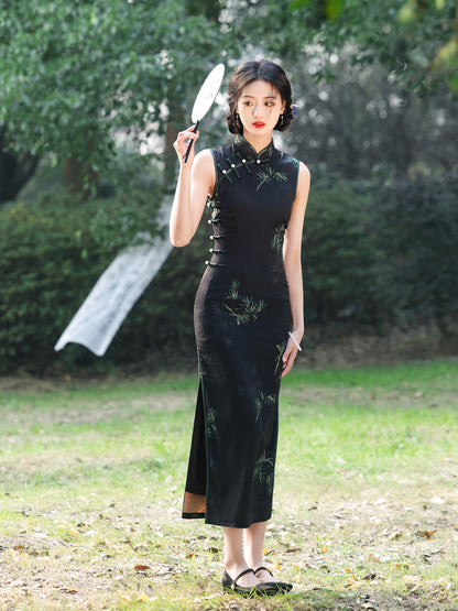 Improved Chinese Style Qipao – Elegant Youth Summer Dress