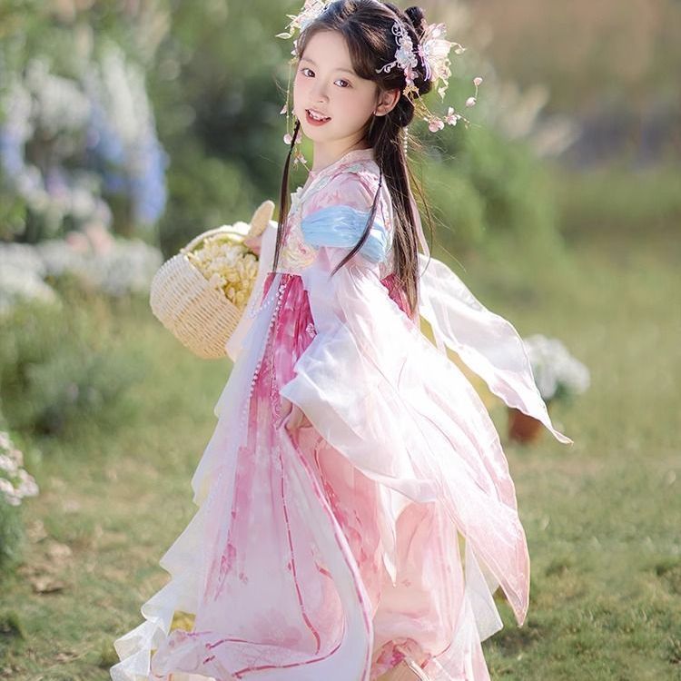 Fairy Ancient Style Hanfu — Girls Cosplay Little Princess Outfit