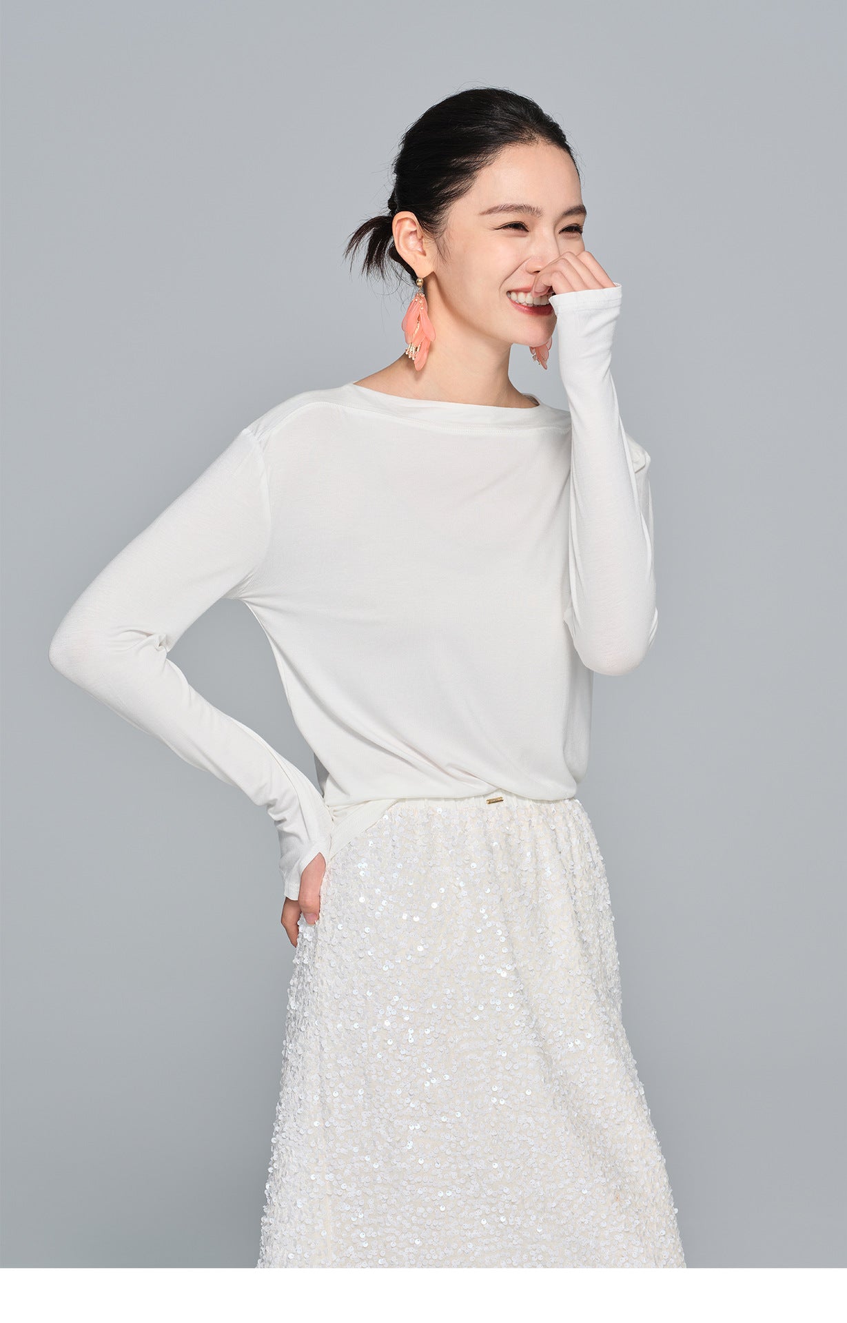 Versatile Long Sleeve Women's Top