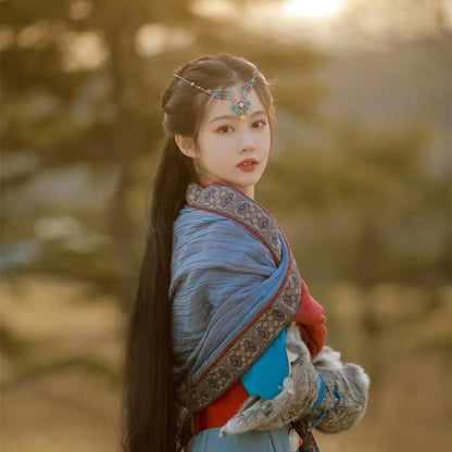 Exotic Ethnic Retro Hair Accessory Photography Travel Hanfu Hair Ornament