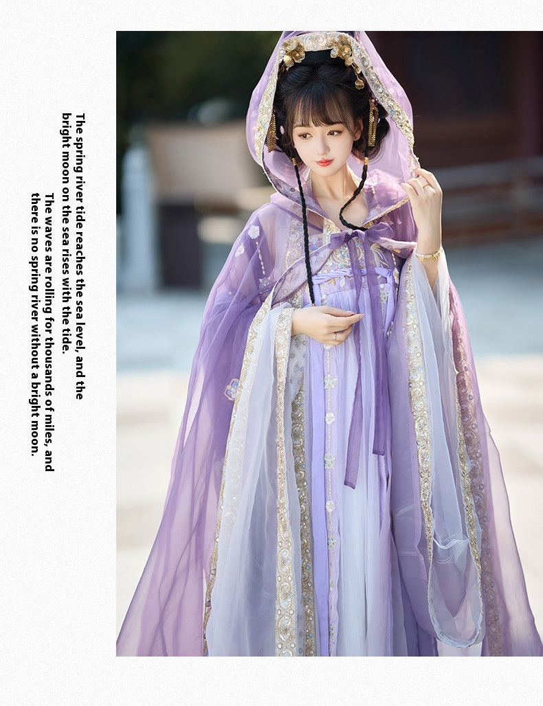 Fairy Hanfu Costume — Elegant Cloak & Flowing Ancient Outfit