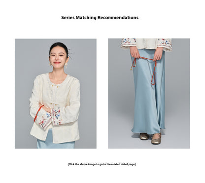 Stylish Embroidered Women's Top