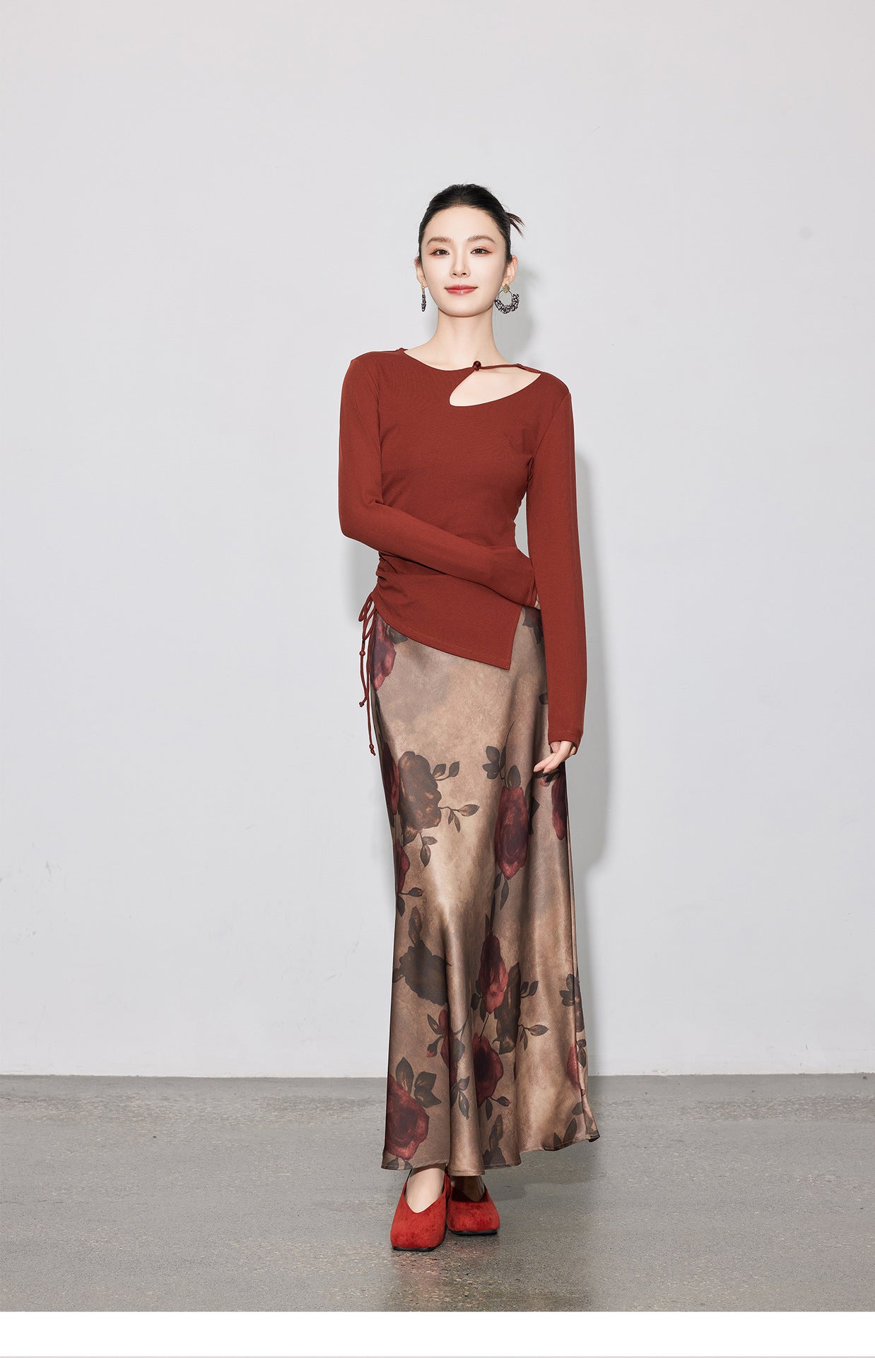 Vintage Hollow Knit Sweater