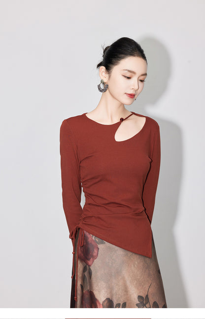 Vintage Hollow Knit Sweater