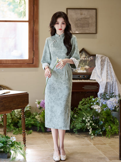 New Chinese Style Qipao – Improved Youth Daily Wear Dress