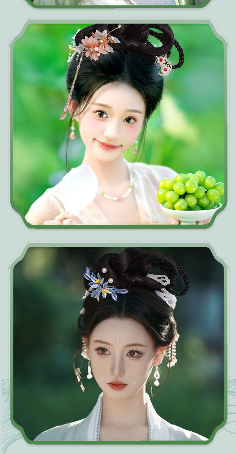 Ancient Costume Bun Soft Bottom Beginner's Lazy Bag