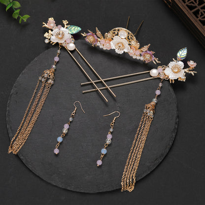Hanfu Hair Accessories Fairy Girl Tassel Hairpin Full Set Buyao Hairpin