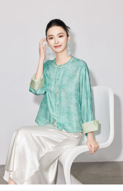 Chic High-End Diagonal Cut Satin Mermaid Skirt