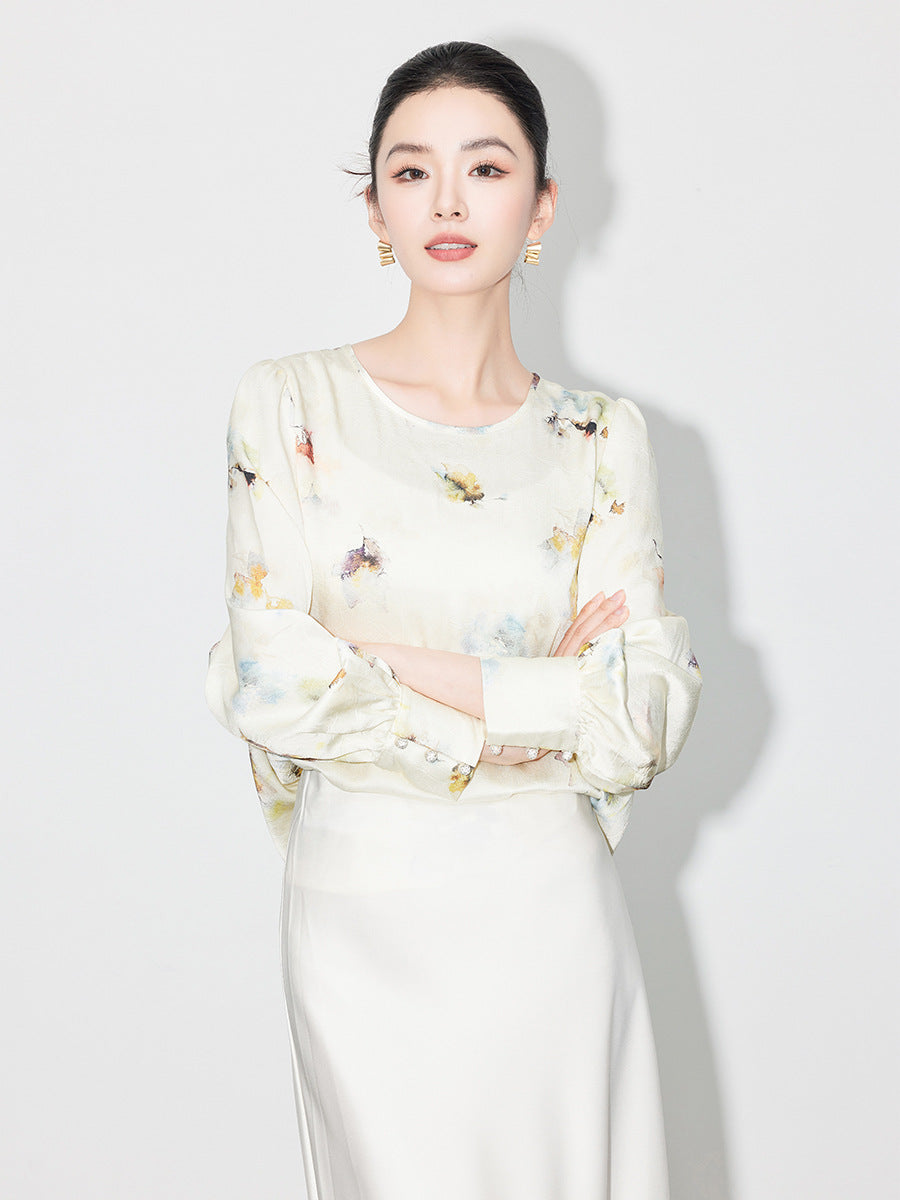 High-End Chinese National Style Spring Blouse
