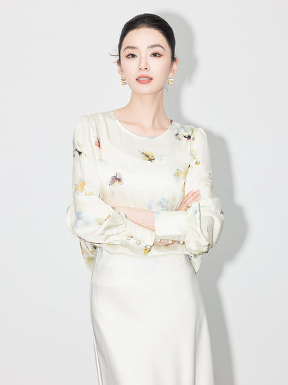 High-End Chinese National Style Spring Blouse