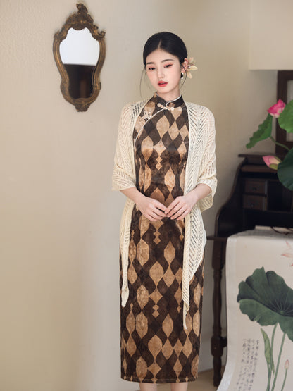 Improved New Chinese Style Qipao – Classy Women's Dress
