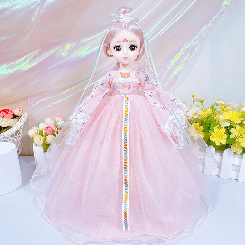 30cm Ancient Style Doll — Hanfu Toy for Girls, Gift for Kids
