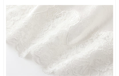 New Chinese Style Embroidered Jacket Skirt Set | Heavy Bead Lace Patchwork