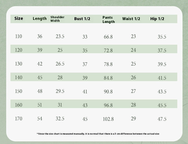 National Style Hanfu-Inspired Summer Set — Top & Pants for Children