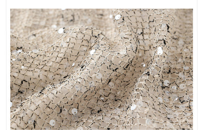 Autumn New Chinese Sequin Embroidered High-End Coat Dress Set