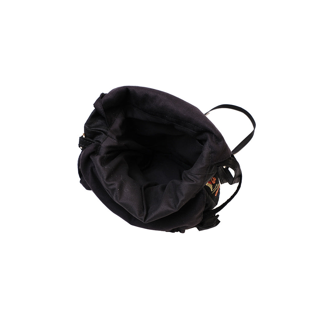 Elegant Xiangyun Silk Crossbody Purse — Hanfu & Cheongsam Match