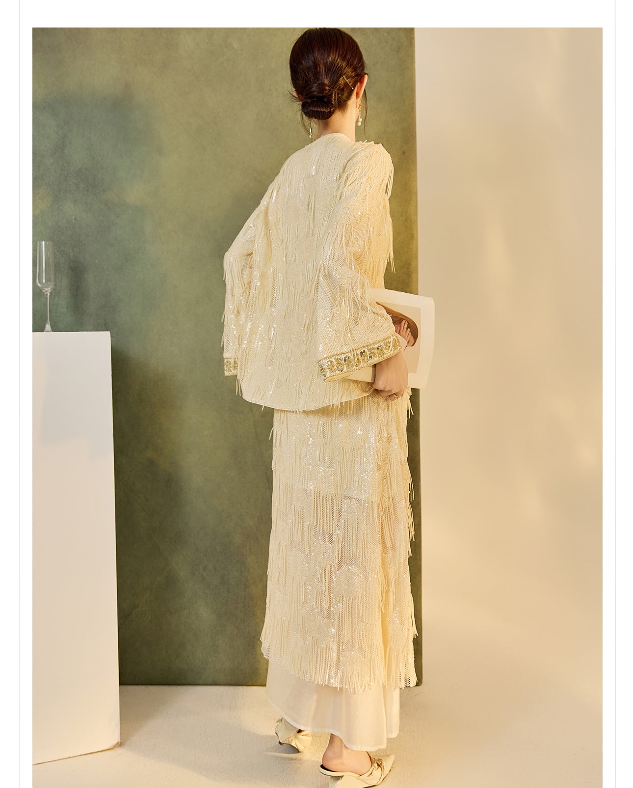 Autumn High-End Embroidered Tassel Cardigan | New Chinese Style Top