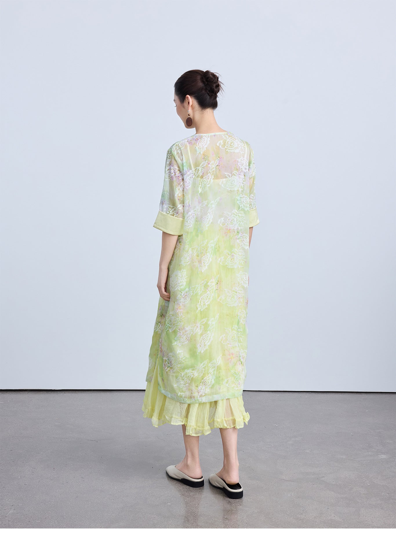 High-End Women's Qipao – Loose Elegant Retro Summer Dress